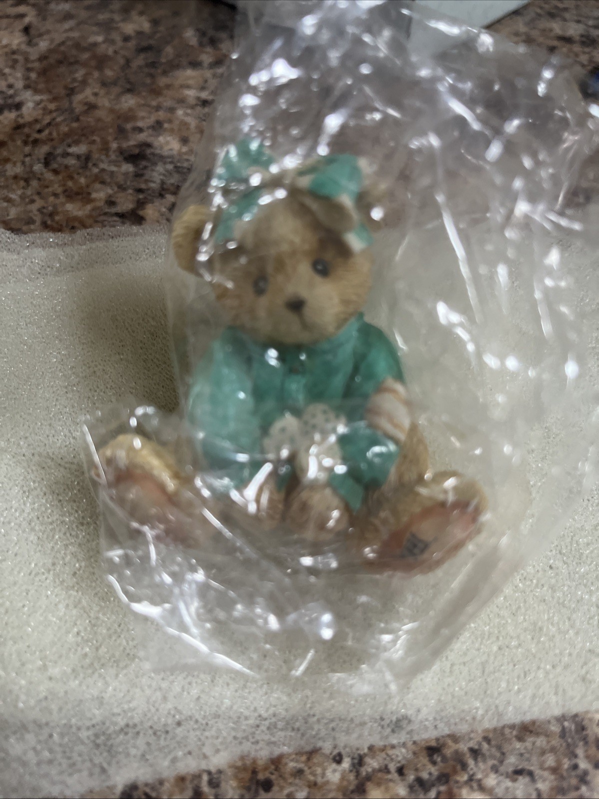 Cherished Teddies (2) Macie and Kathleen Figurines with Boxes NIB