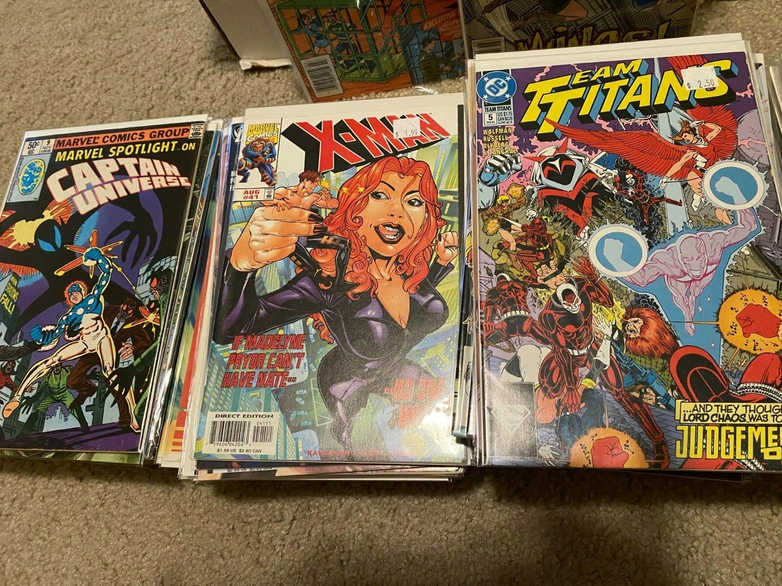 LARGE 25 COMICS BOOK LOT-MARVEL, DC, INDIES- FREE/Fast Shipping! VF to NM+ ALL