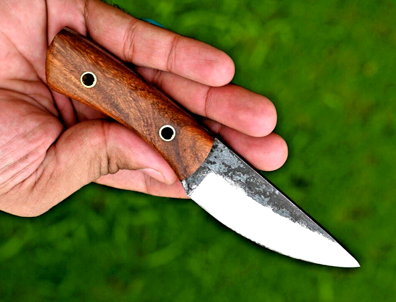 Custom Hand Made EveryDay Carry Skinning Knife 1095 High Carbon Steel Blade 2857