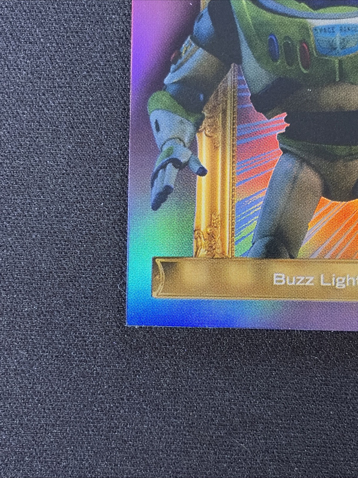 2026 Topps Disney Neon BUZZ LIGHTYEAR & ZURG family 1st Rivals Orange/25 – SSP