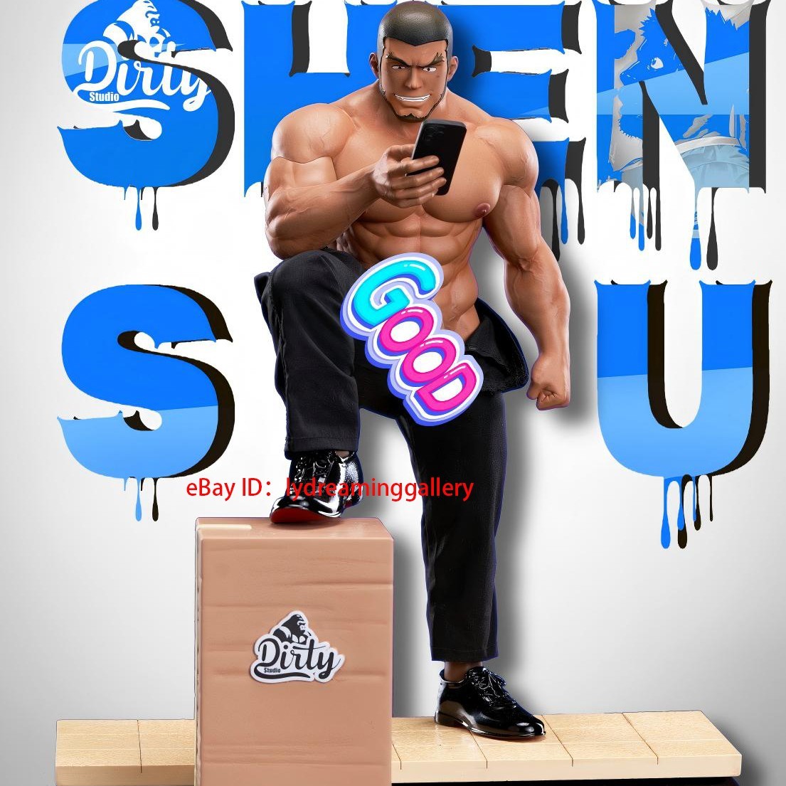 Dirty Studio Shen Su 12in 1/6 Resin Statue Figure Limited Edition Collectible