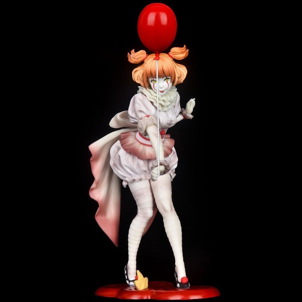 Kotobukiya It 2017 Horror Girl Pennywise 1/7th PVC Figure New No Box 19cm
