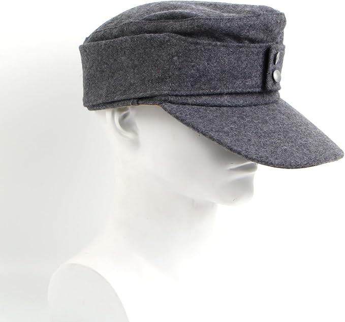 7 3/8 WW2 German M43 Hat with Edelweiss Badge INSIGINIA