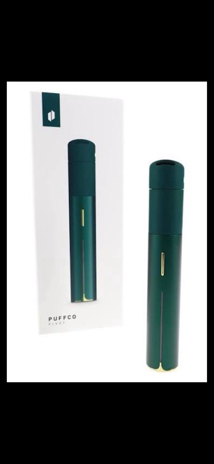 PUFFC0 Pivot Portable- Limited Edition •Emerald E—Waterpipe Hookah Accessories