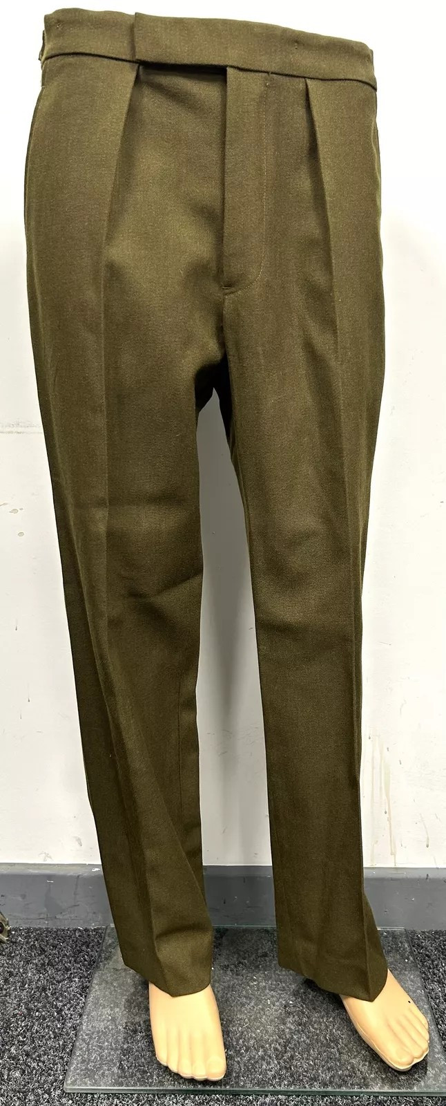 British Military Issue 1980 Pattern Green No.2 Man’s Dress Uniform Trousers