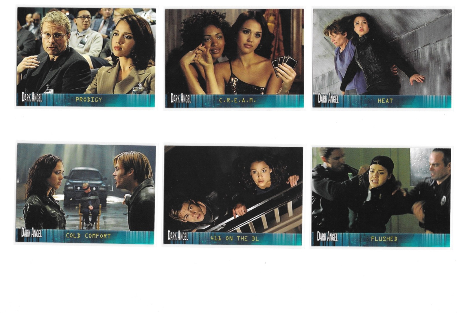 2002 Dark Angel Trading Cards / U Pick / Choose From List (Jessica Alba) bx25
