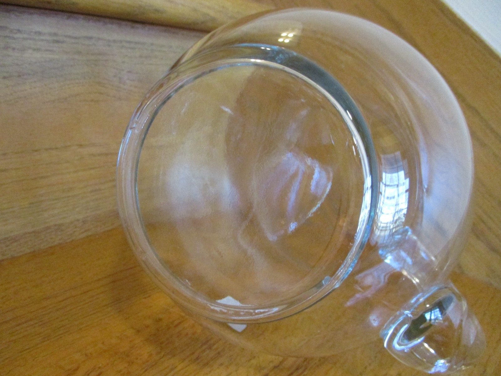 Longaberger Glass Pitcher Hand Made in Mexico 2011 nib *shipping included!*