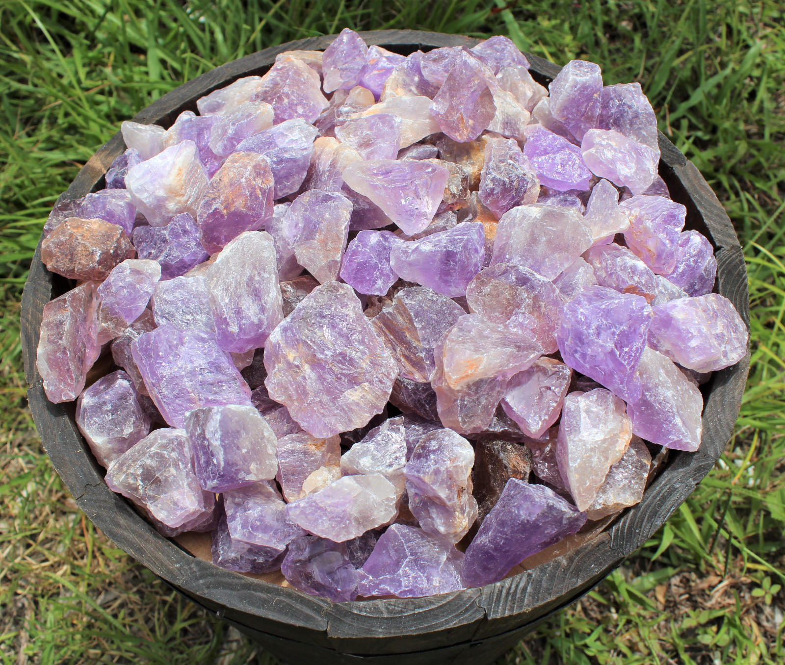 1″ – 2″ Rough Amethyst (Brazil) Natural Gemstone Crystal Healing Rock