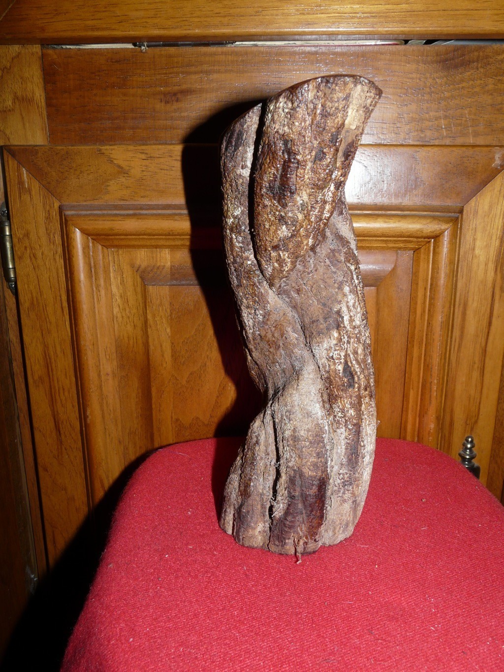 PERU AMAZON AYA. VINE 3X9 INCHES CARVING