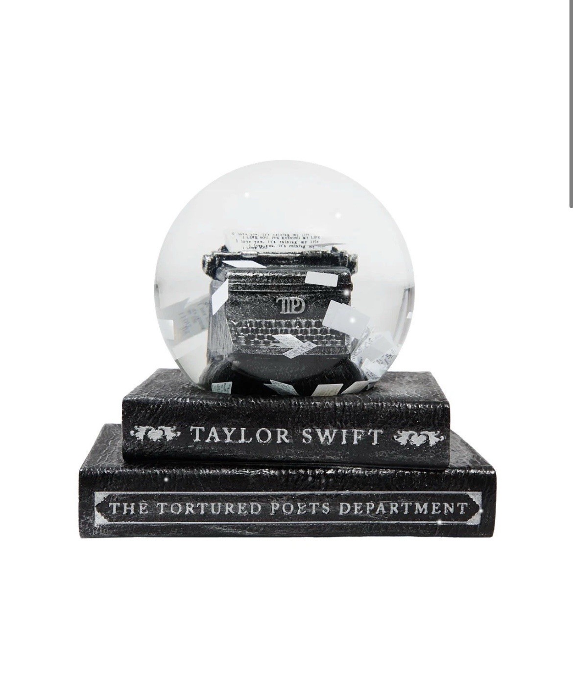 Taylor Swift TTPD Snow Globe The Tortured Poets Department Snowglobe NEW