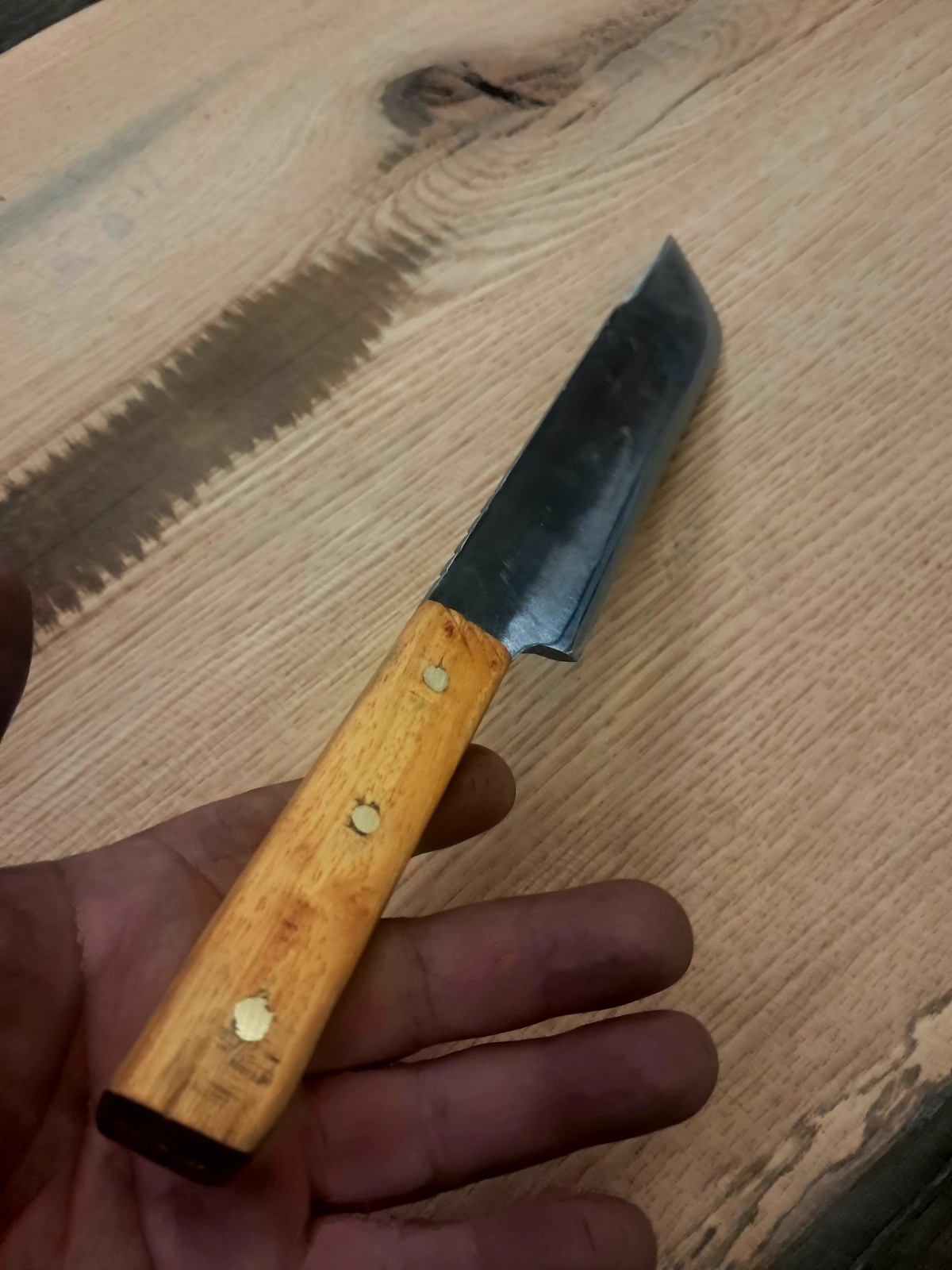 American Style Bowie Knife Handforged Full Tang High Carbon Steel