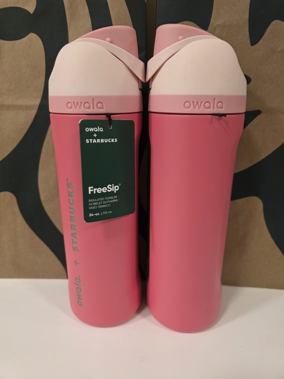 Starbucks x Owala FreeSip 2026 Pink New Limited Edition