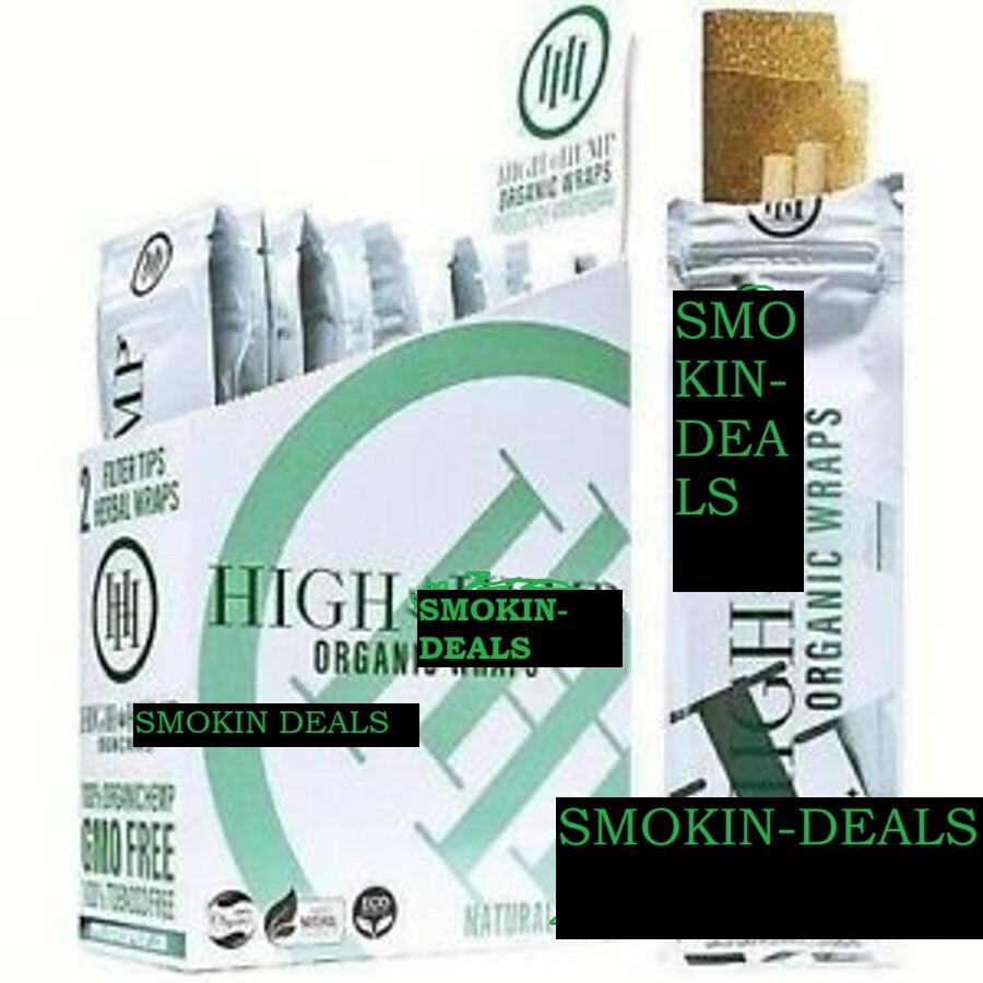50 HIGH Quality Herbal Organic ORIGINAL Wrap 25 Pouch of 2 Wraps