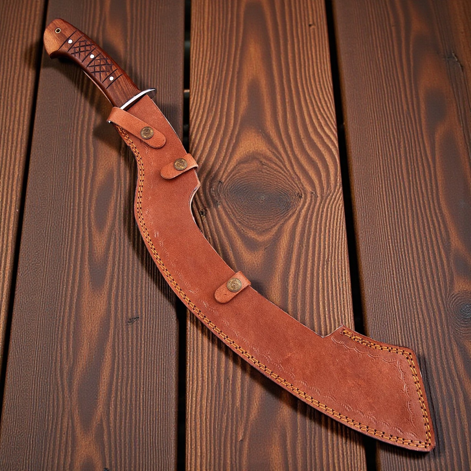 Custom Hand Made Egyptian Khopesh Sword Forge High Carbon Steel Blade 2979