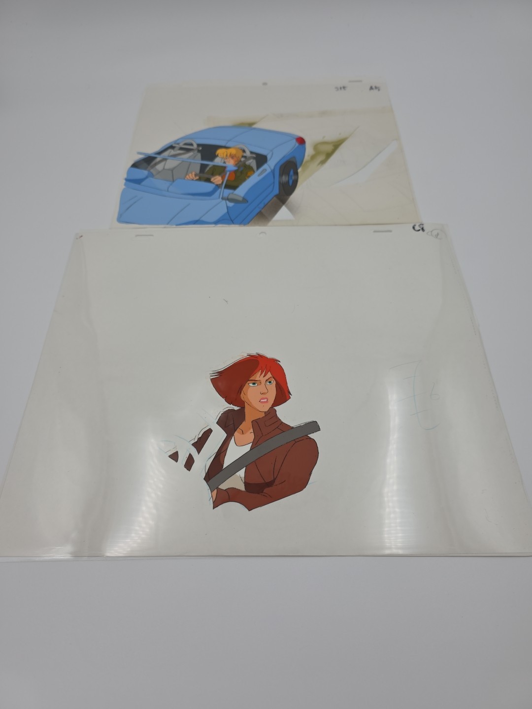 Zack & IVY Carmen Sandiego Original Animation Cartoon Production Cel Lot Of 24