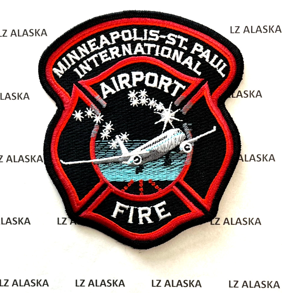 MINNEAPOLIS-ST. PAUL (MSP) INTERNATIONAL AIRPORT FIRE DEPT PATCH (FD8) MINNESOTA