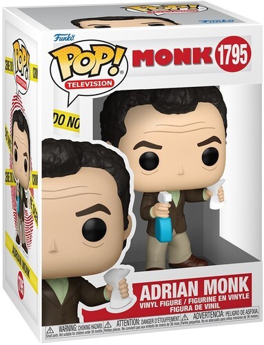 Funko POP! Television: NBCU TV – Monk – Adrian Monk [New Toy] Vinyl Figure, Co