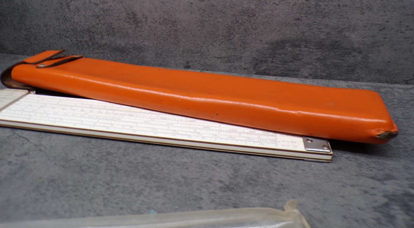 Keuffel & Esser K+E Slide Rule 68-1210 Log Log Duplex Decitrig With Leather Case