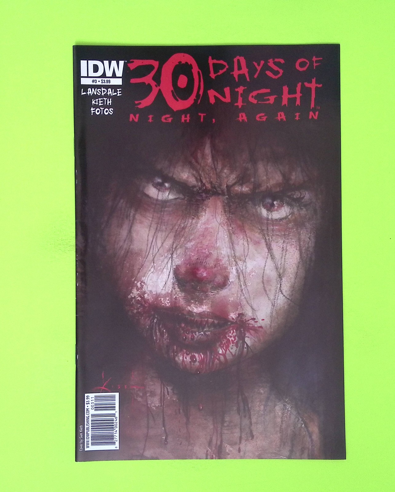 30 Days of Night Night Again #3 2011 IDW Publishing High Grade X169-156