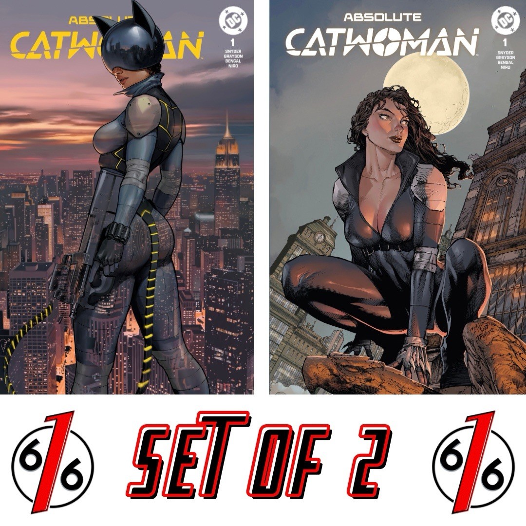 🔥 ABSOLUTE CATWOMAN 1 IVAN TALAVERA & ED BENES 616 Variant Set LTD 3000