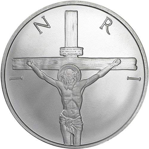 New Best GSM Crucifixion Silver 1 Troy oz .999 MS Protected Round Free Shipping