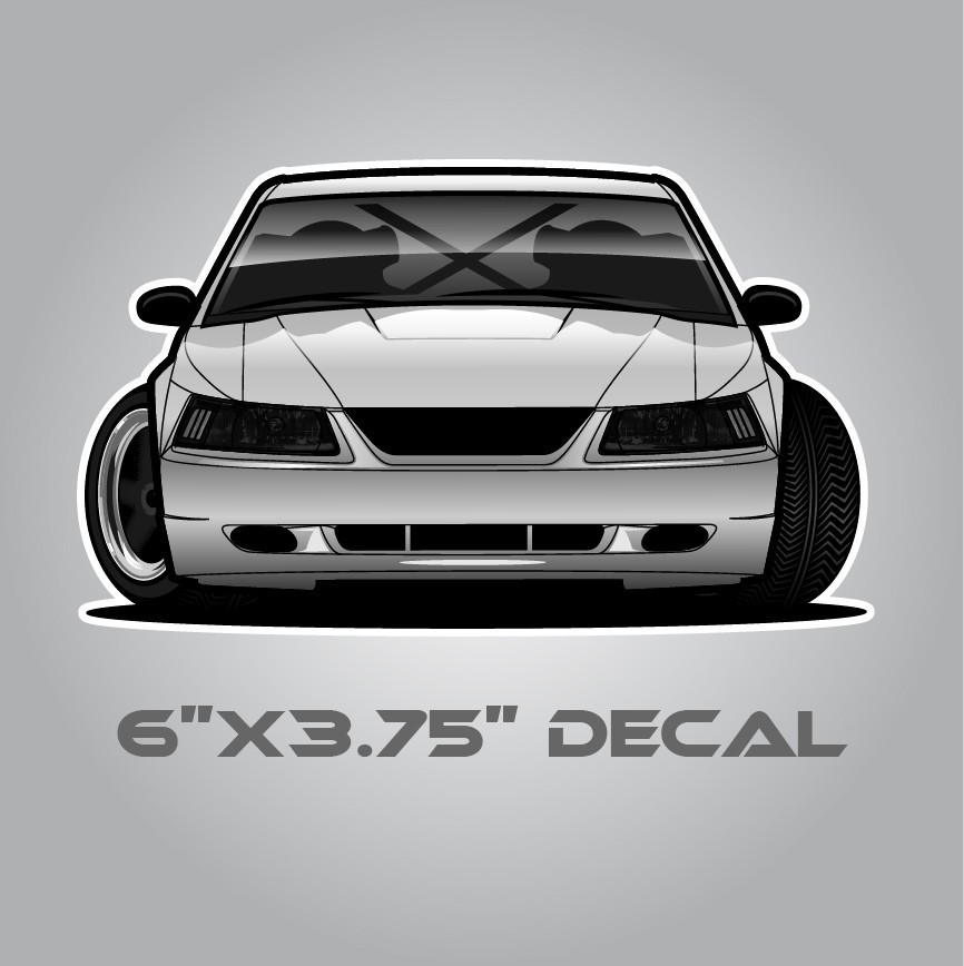 1999-2004 Mustang „New Edge“ Sticker
