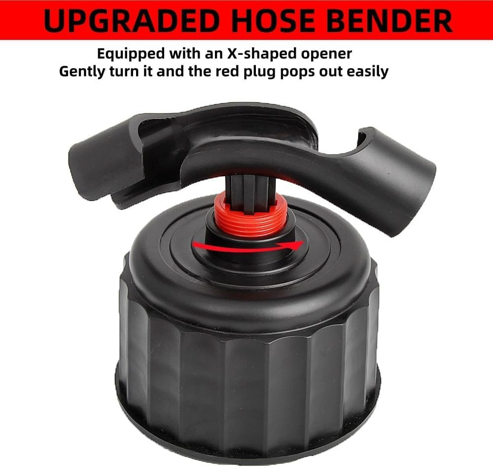 Upgraded Racing Fuel Tank Hose and Bending, for Gas Tank,Gas Can Spout Replaceme
