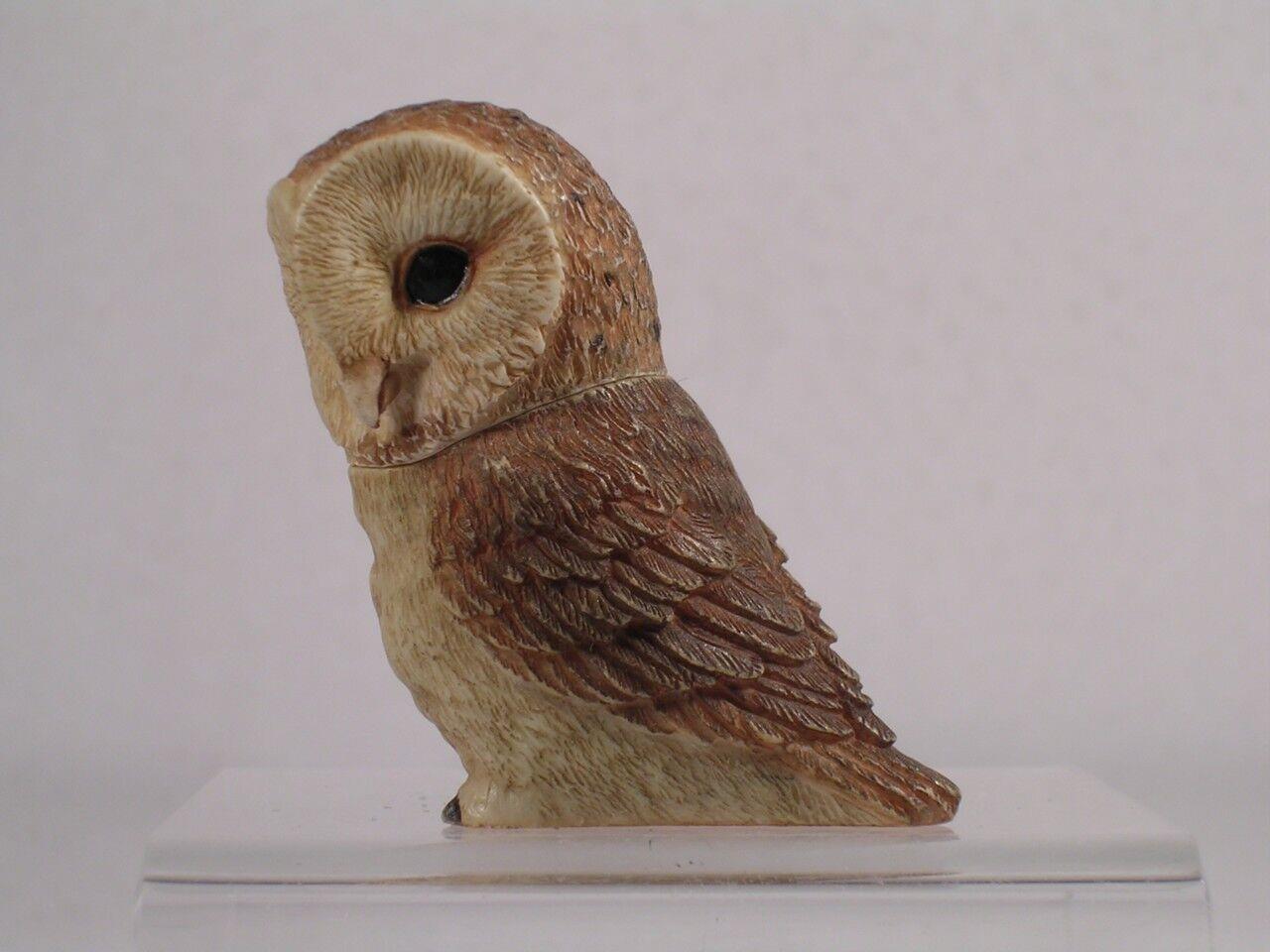 Harmony Kingdom / Ball Pot Bellys / Belly ‚Barn‘ Owl – PBZOW7 – New In Box