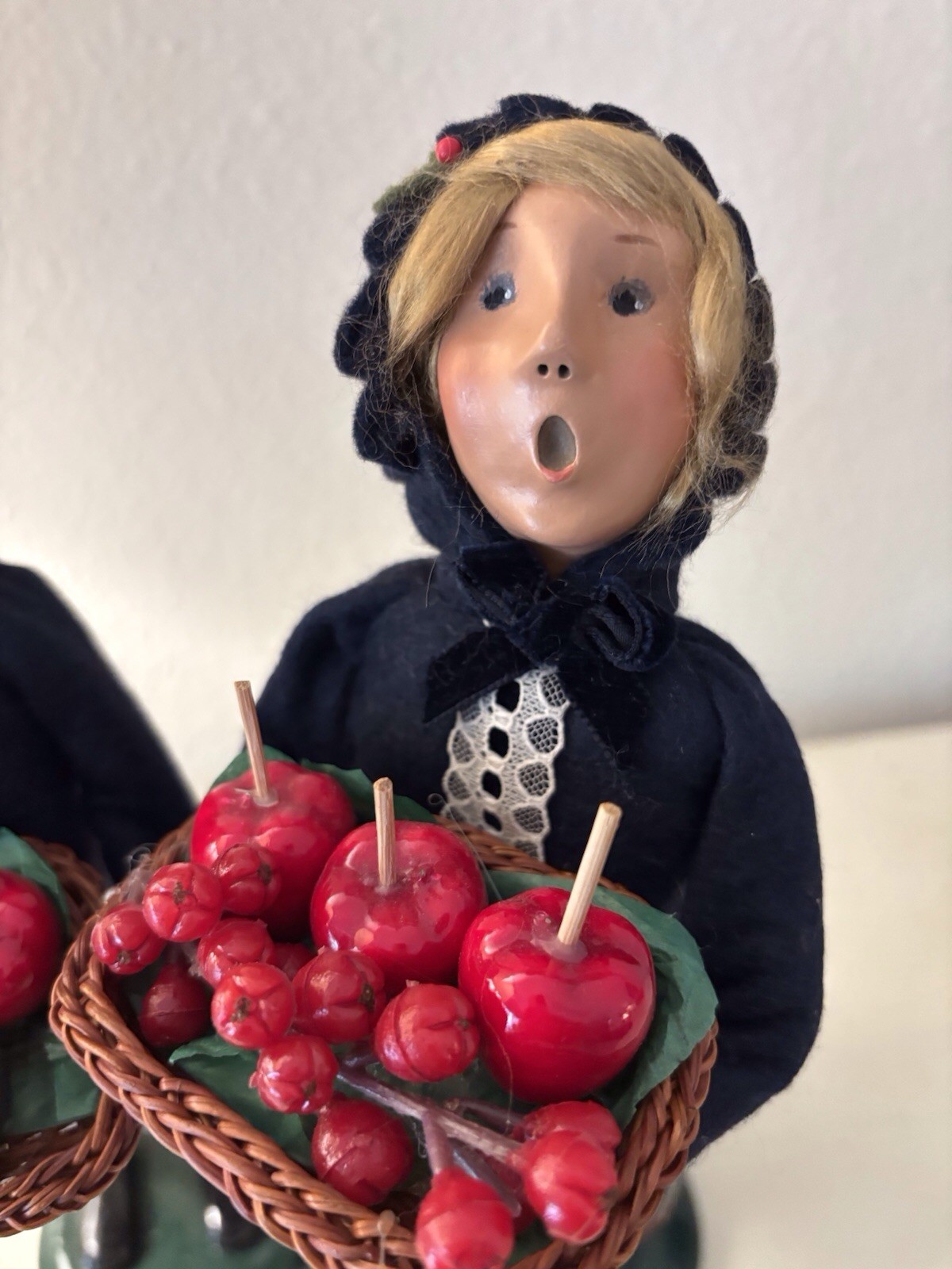 Byers Carolers Autumn Apple Harvest Boy And Girl.