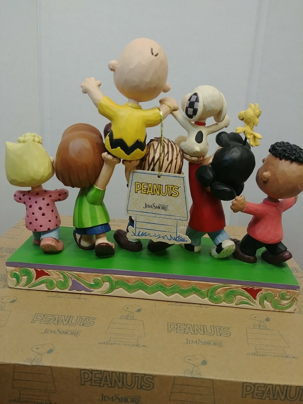 Jim Shore 7.5×9.5in Peanuts Gang Figuring 6006932 NIB
