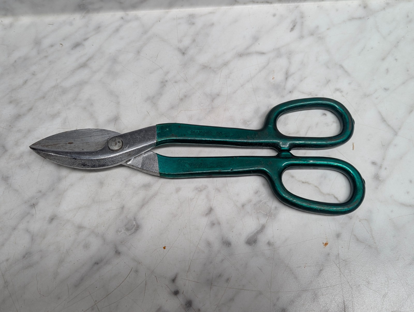 Diamalloy USA DS-10 Forged Tin Snips Cutters Metal Shears Vintage Diamond
