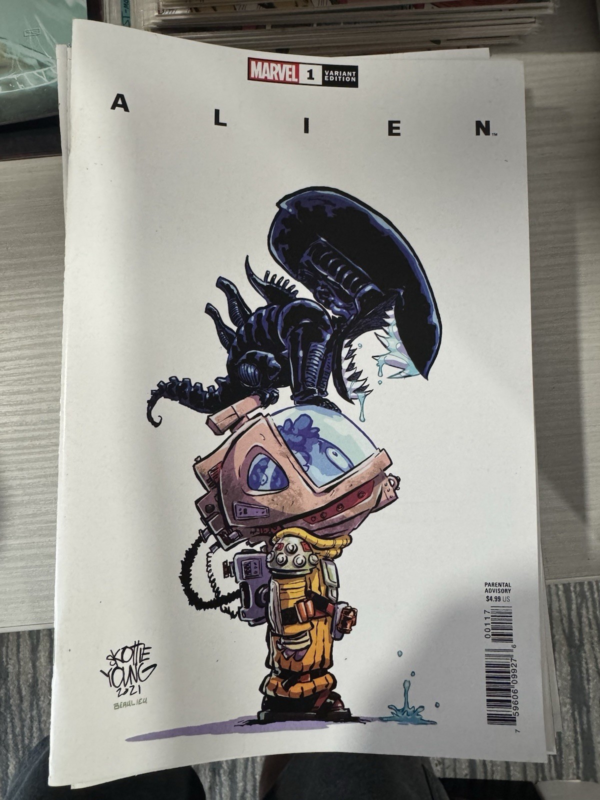 Alien #1 (2021) VF/NM Skottie Young Variant