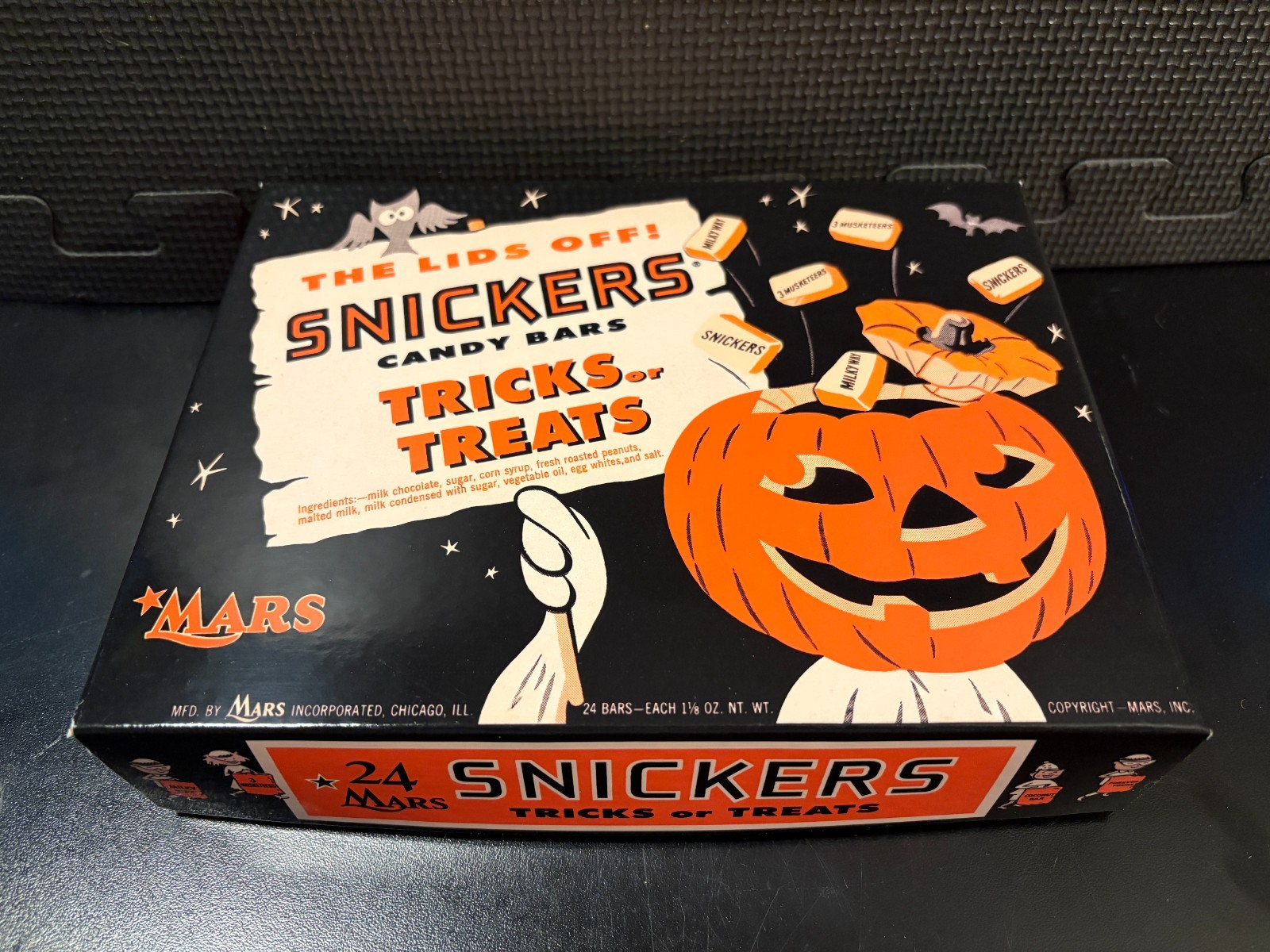 1950s Snickers (Halloween, variation #3) – Custom design display box