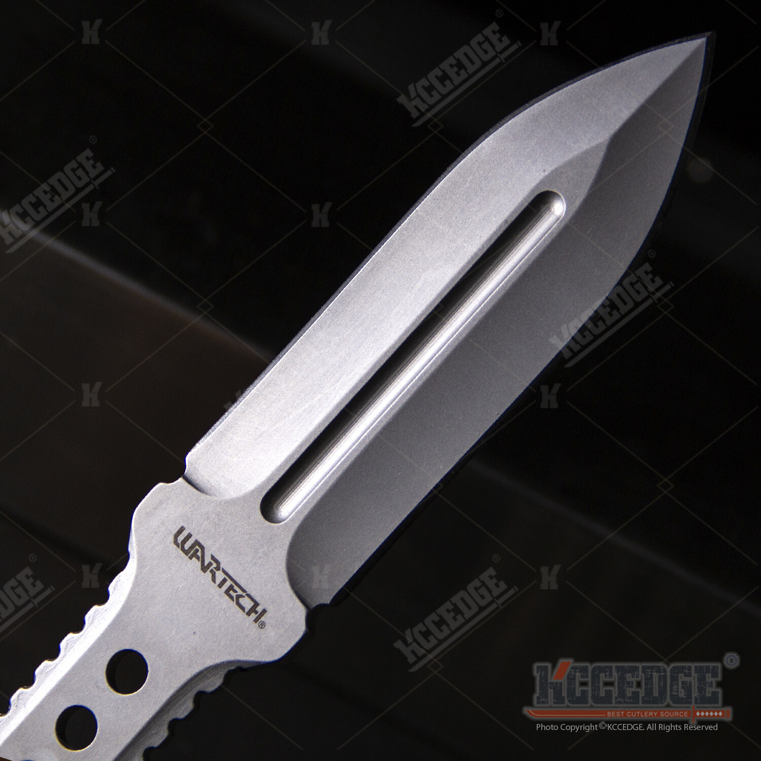8.25″ FULL TANG TACTICAL FIXED BLADE KNIFE w/ KYDEX SHEATH SPEAR POINT BLADE