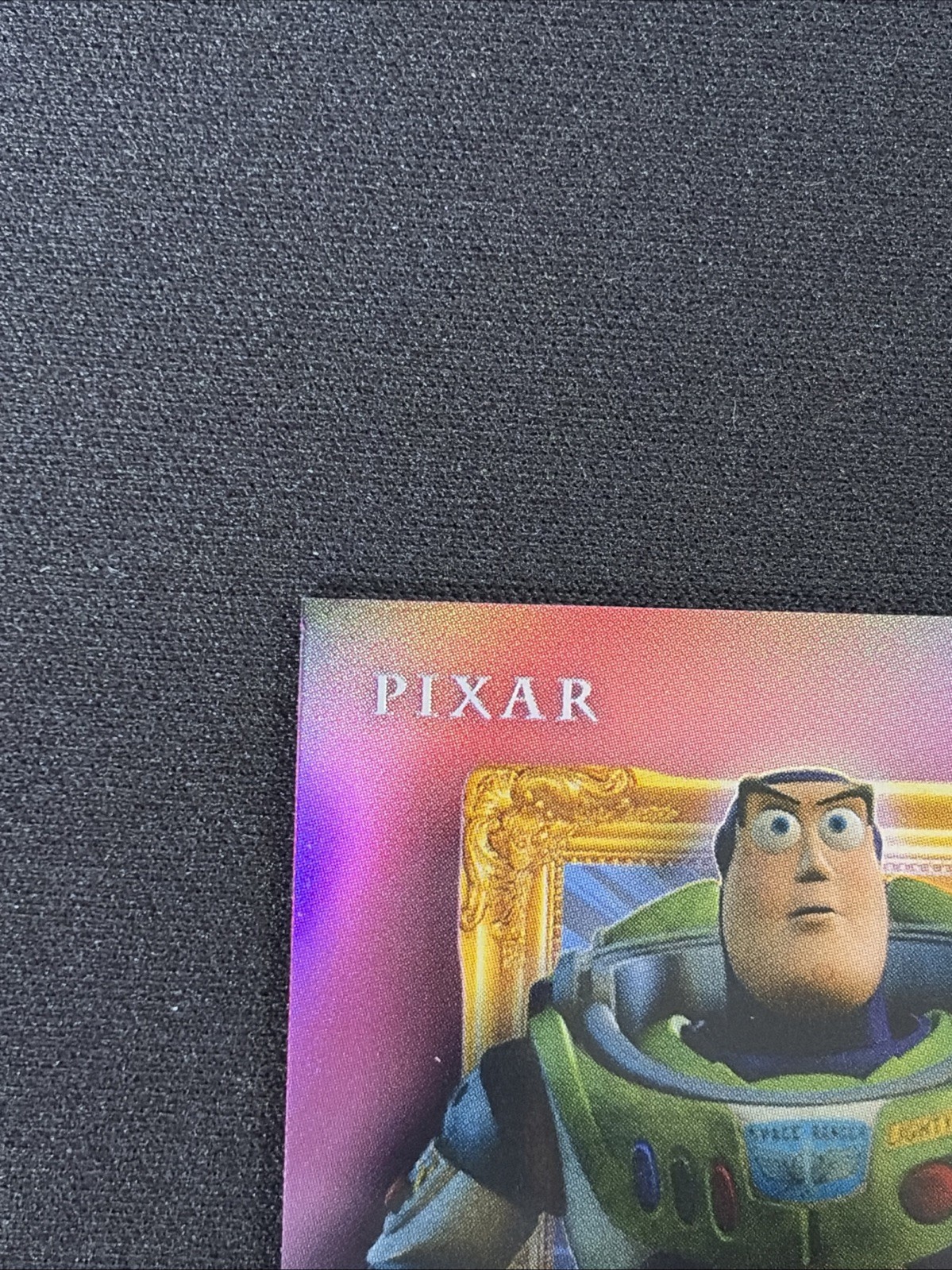 2026 Topps Disney Neon BUZZ LIGHTYEAR & ZURG family 1st Rivals Orange/25 – SSP