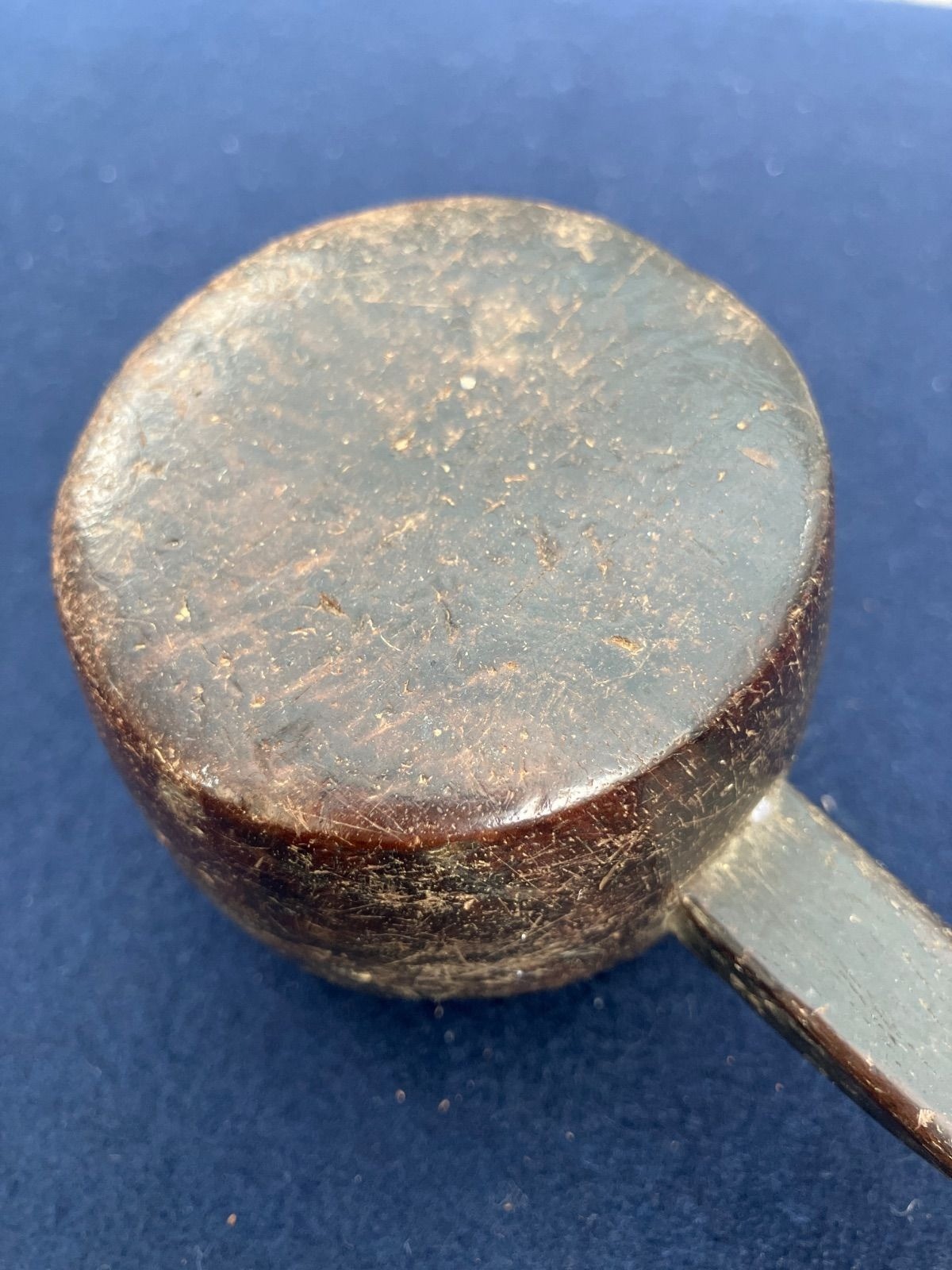 Vintage Japanese Wooden Mallet Hammer L12.2inch 12.0oz Carpenter Hand Tool #1320