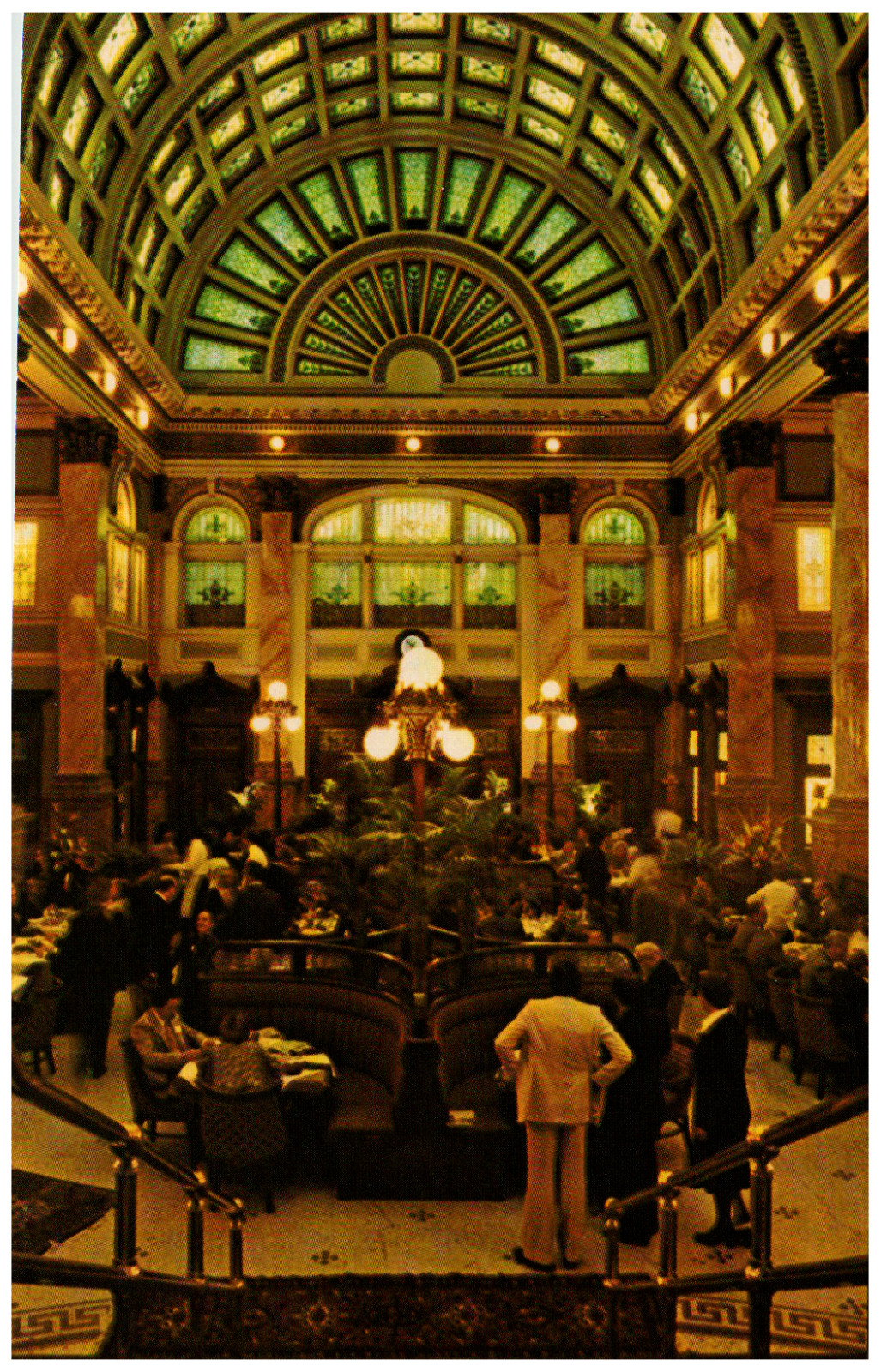 Postcard Grand Concourse Restaurant Pittsburgh PA Train Station