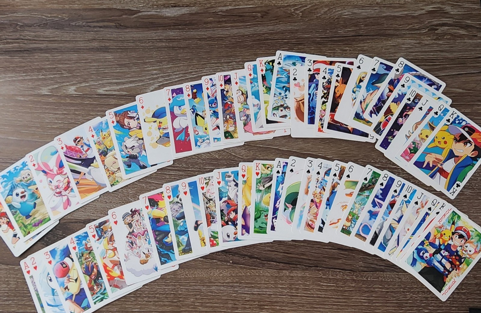 54 Card Deck Playing Cards Pokemon FAST SHIPPING!!