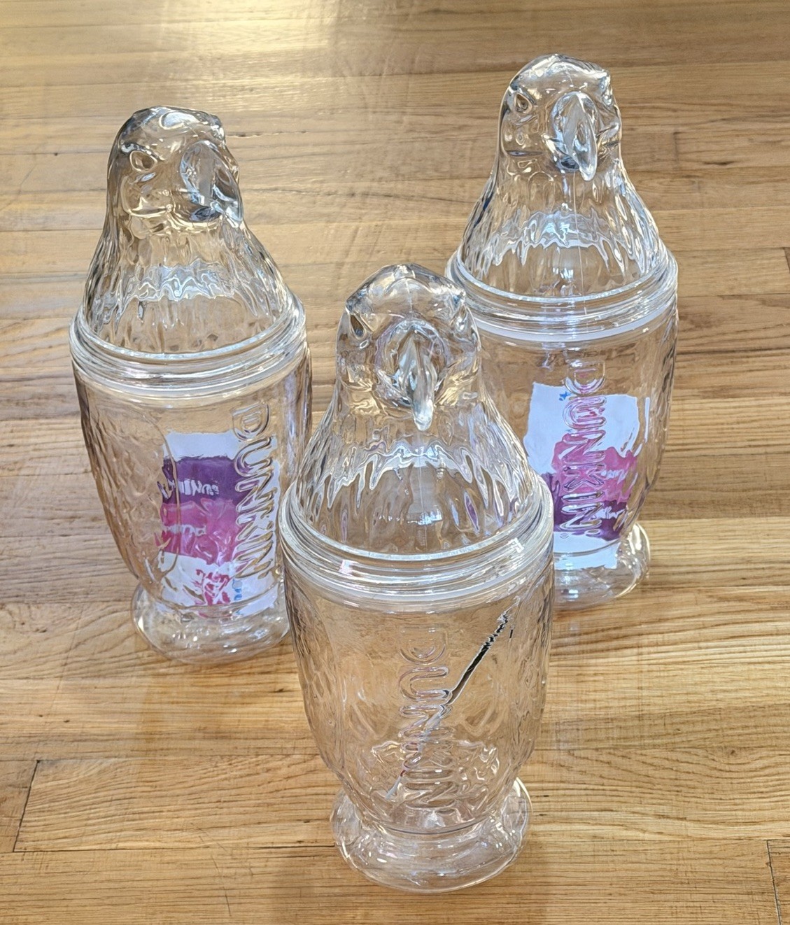 2026 Limited Edition Dunkin Eagle Cup With Lid set of 3