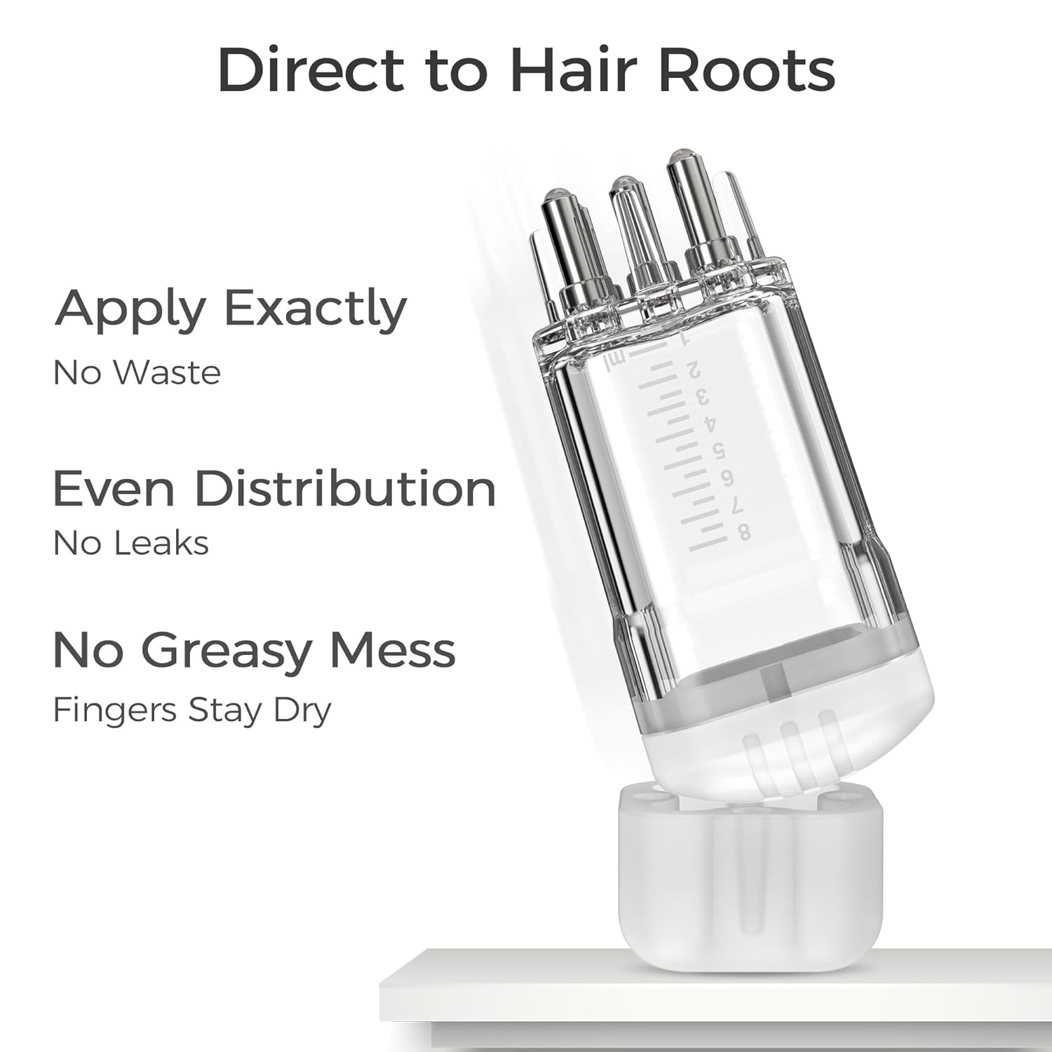 Minoxidil Applicator, Quick Efficient Apply No Messy Hair Serum Applicator Small