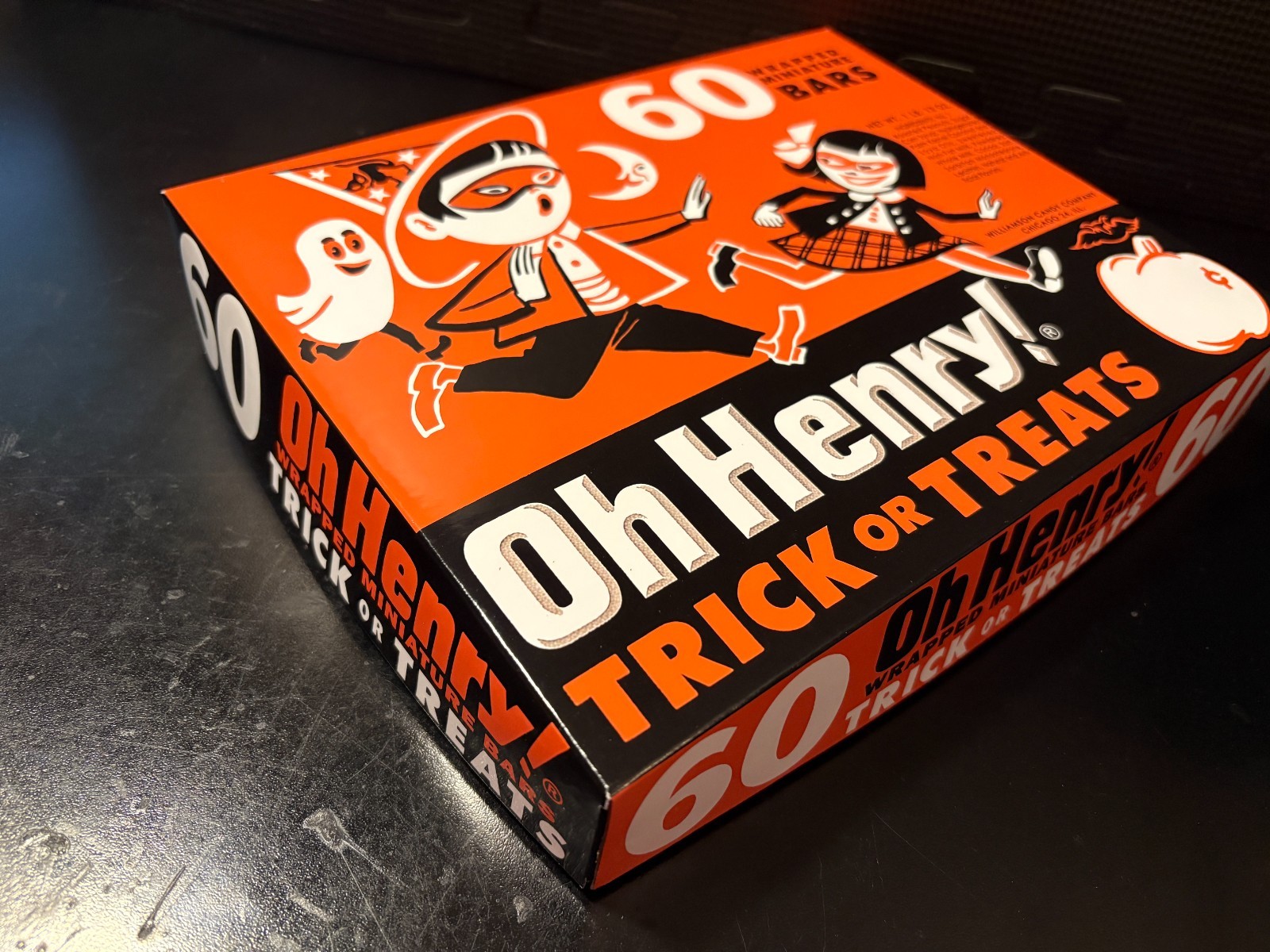 1950s Oh Henry (Halloween, variation #5) – Empty custom design display box