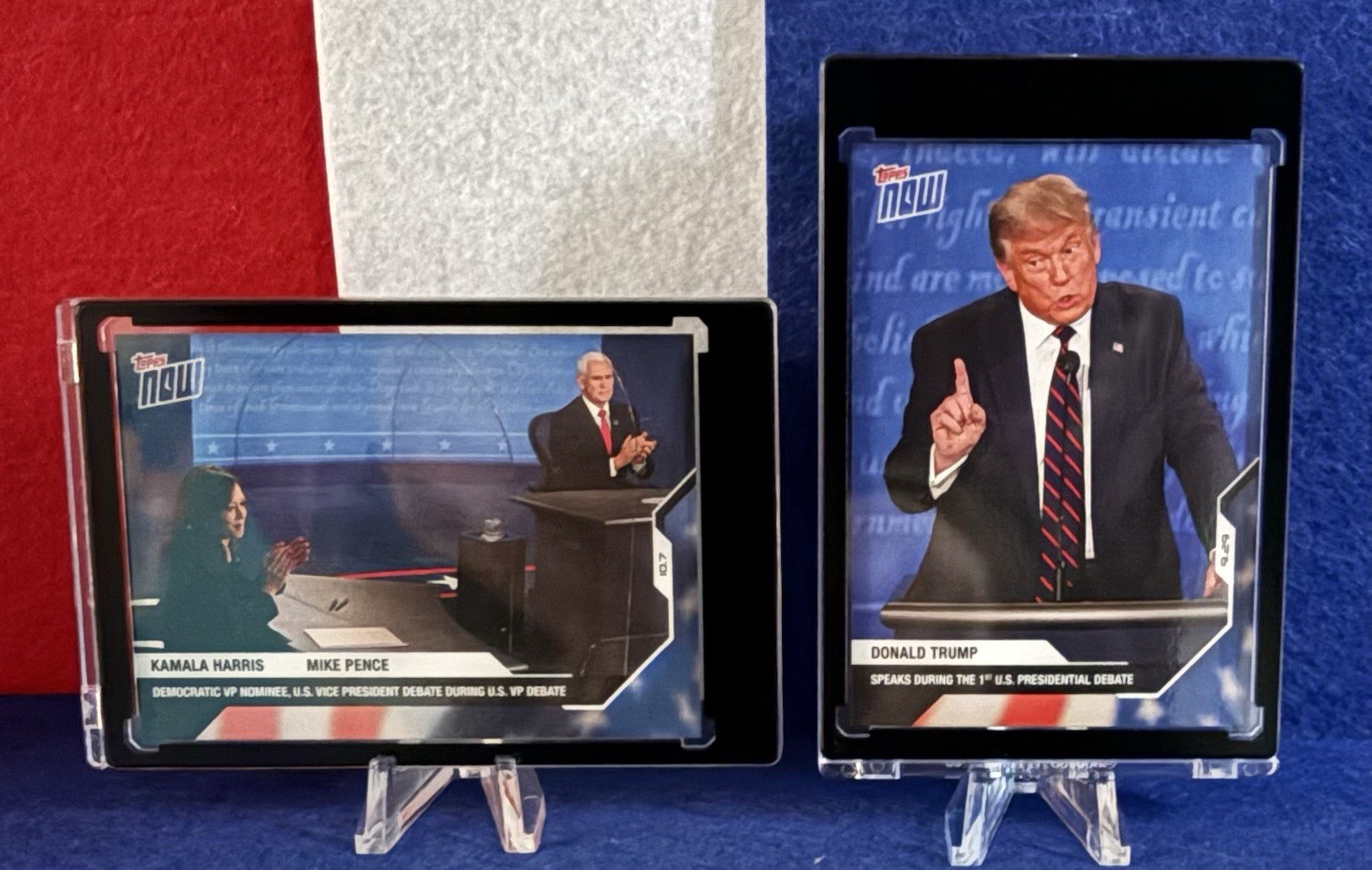 2020 TOPPS NOW COMPLETE PRESIDENTIAL ELECTION 21 CARD SET (+EXTRAS) FREE SHIP