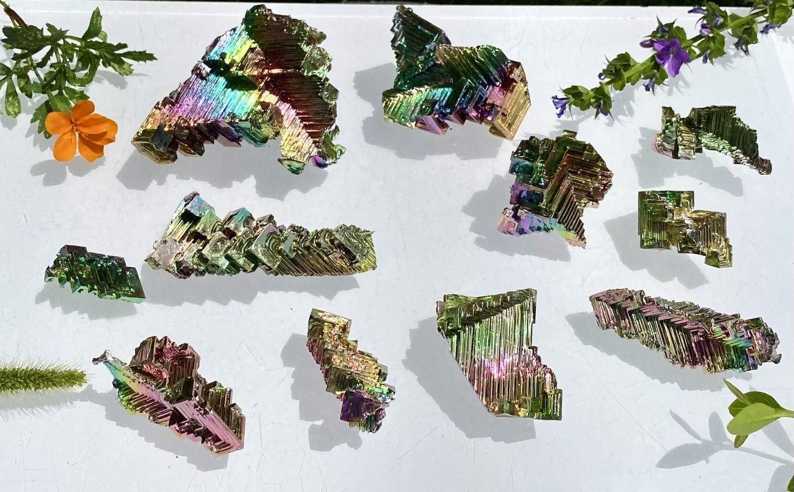 Wholesale Lot 1 Lb Bismuth Specimens Healing Energy