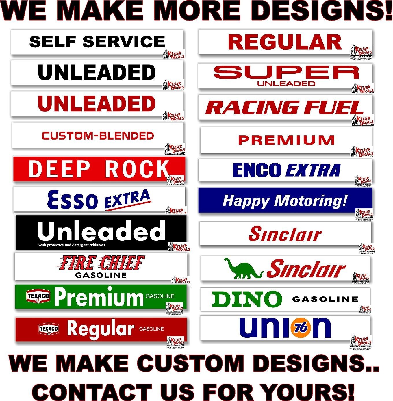 (SUNOC-16-PLEX) 24.5″ X 3.5″ SUNOCO PLEXIGLASS GAS PUMP AD PLATE GASOLINE