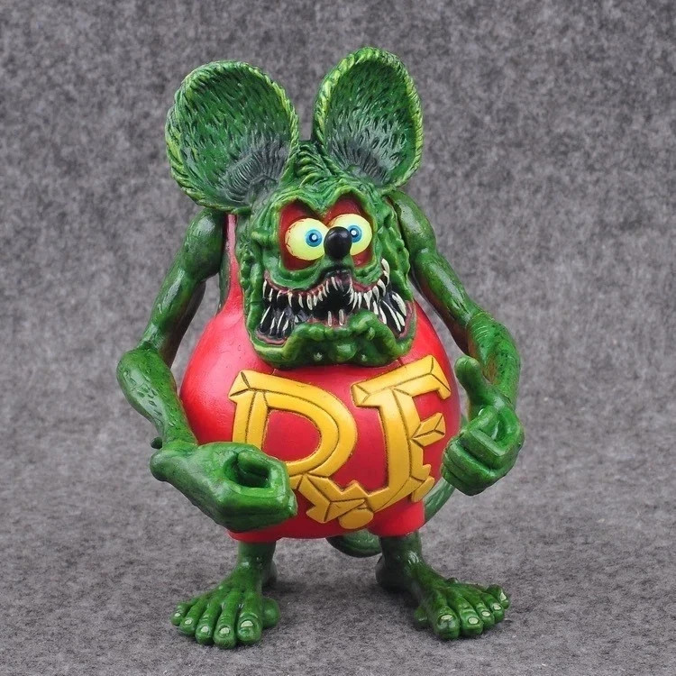 Rat Fink Action Figure Ed „Big Daddy“ Roth Special Red Edition