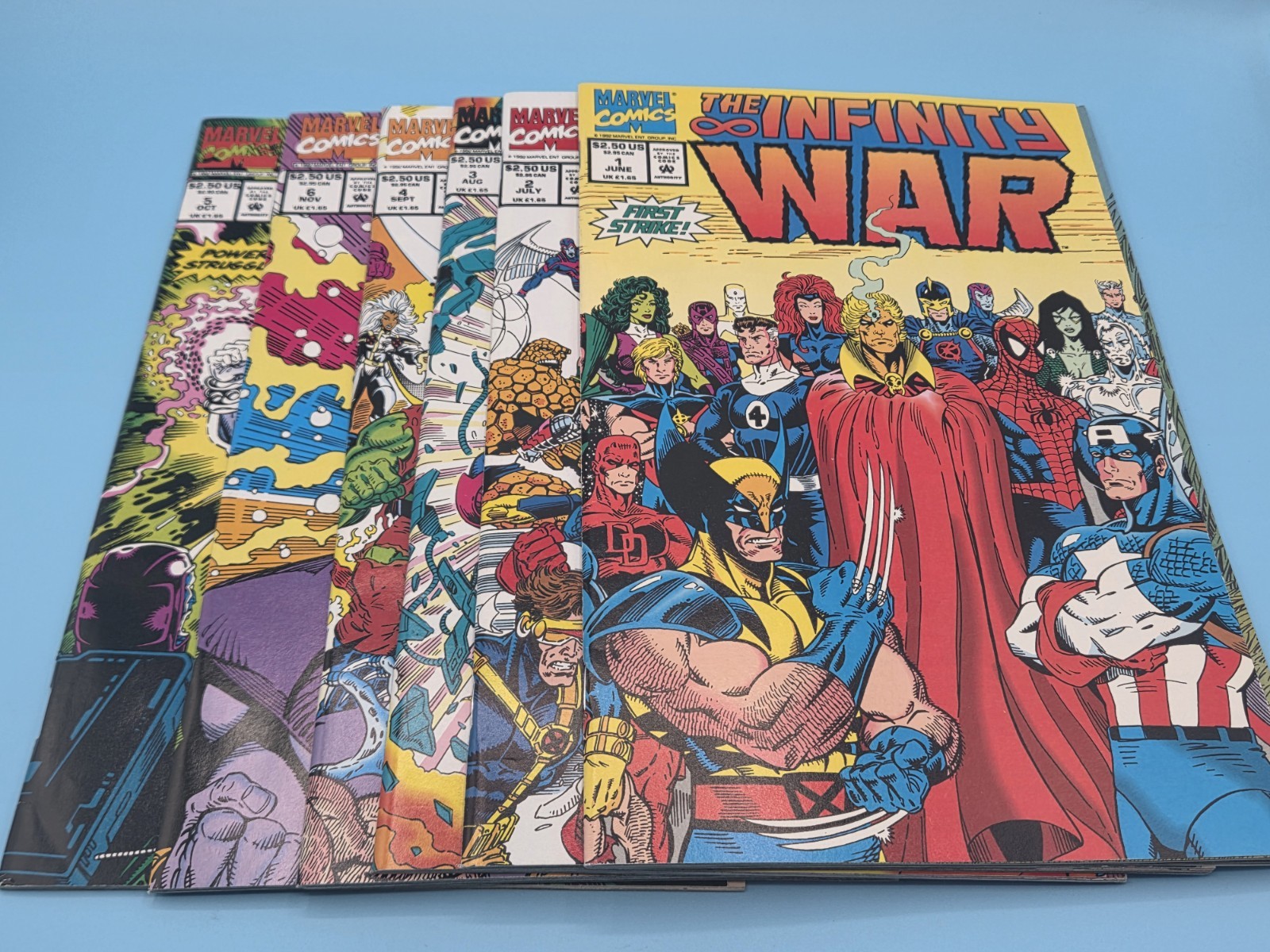 Infinity War #1-6 Complete Series Run (Marvel Comics 1992) Lot B7