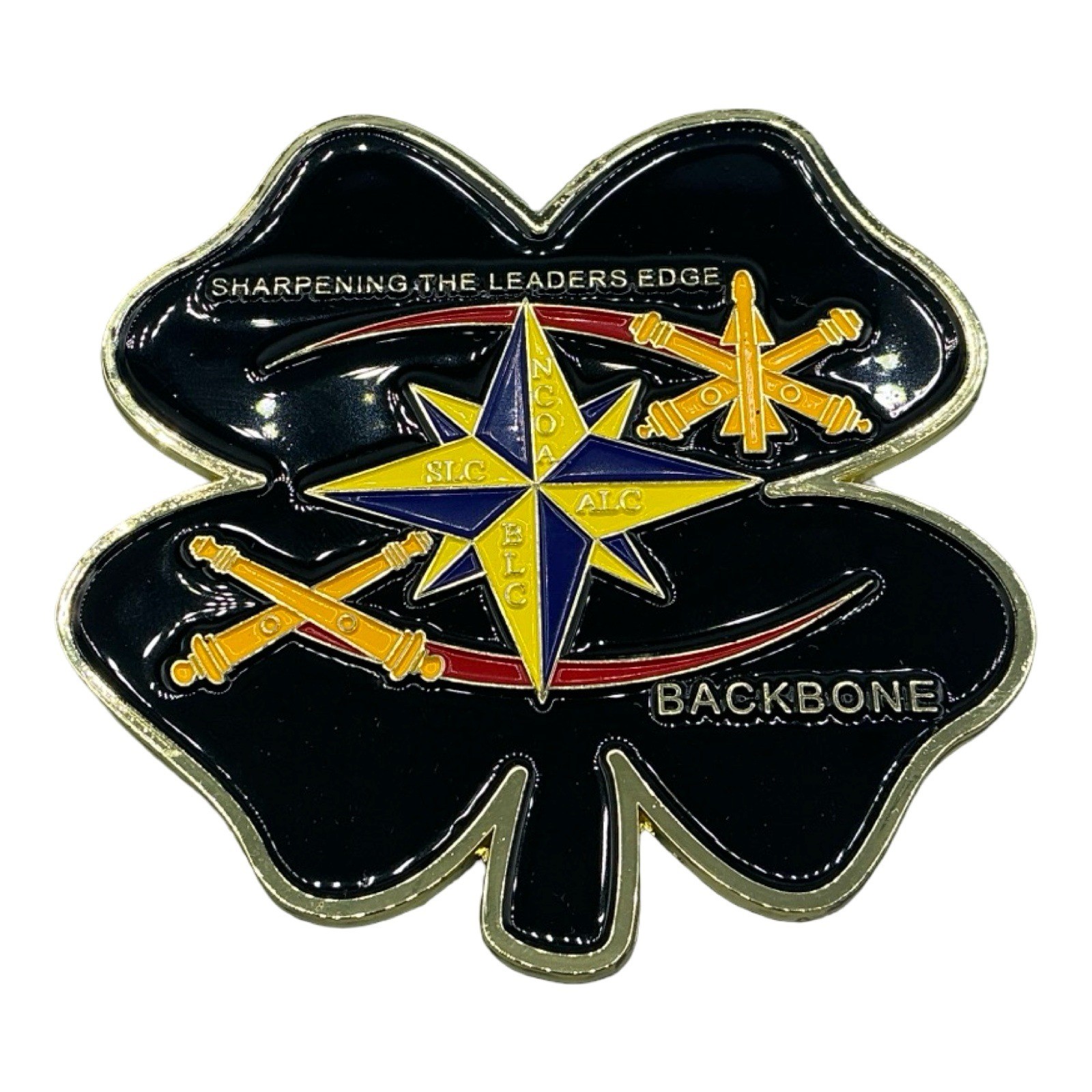 US Army Commandant’s Coin for Excellence NCOA Challenge Coin Red Clover