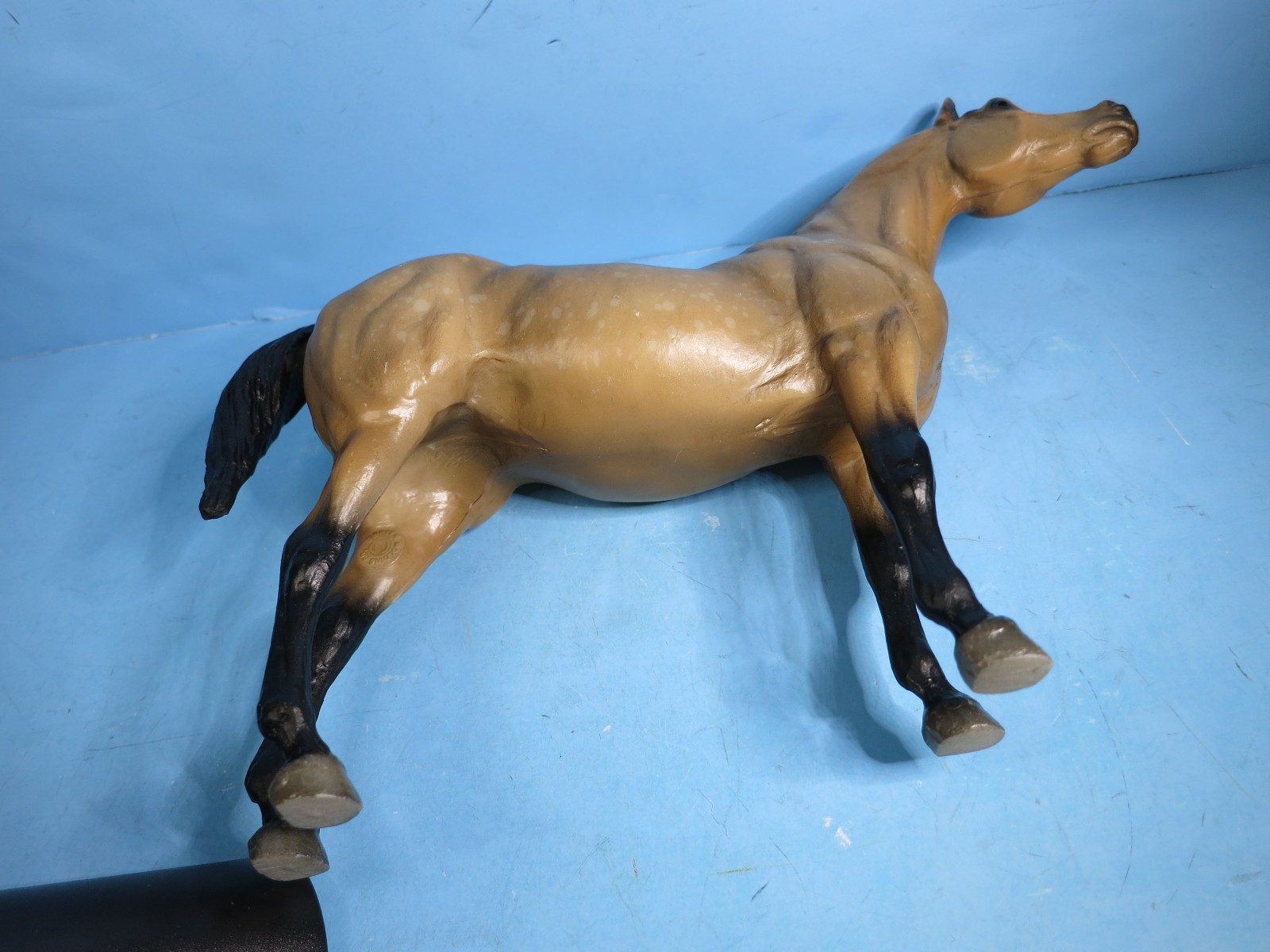 BREYER TRADITIONAL-Rocky Champion Dapple Dun Connemara Pony-1990-1992-USED
