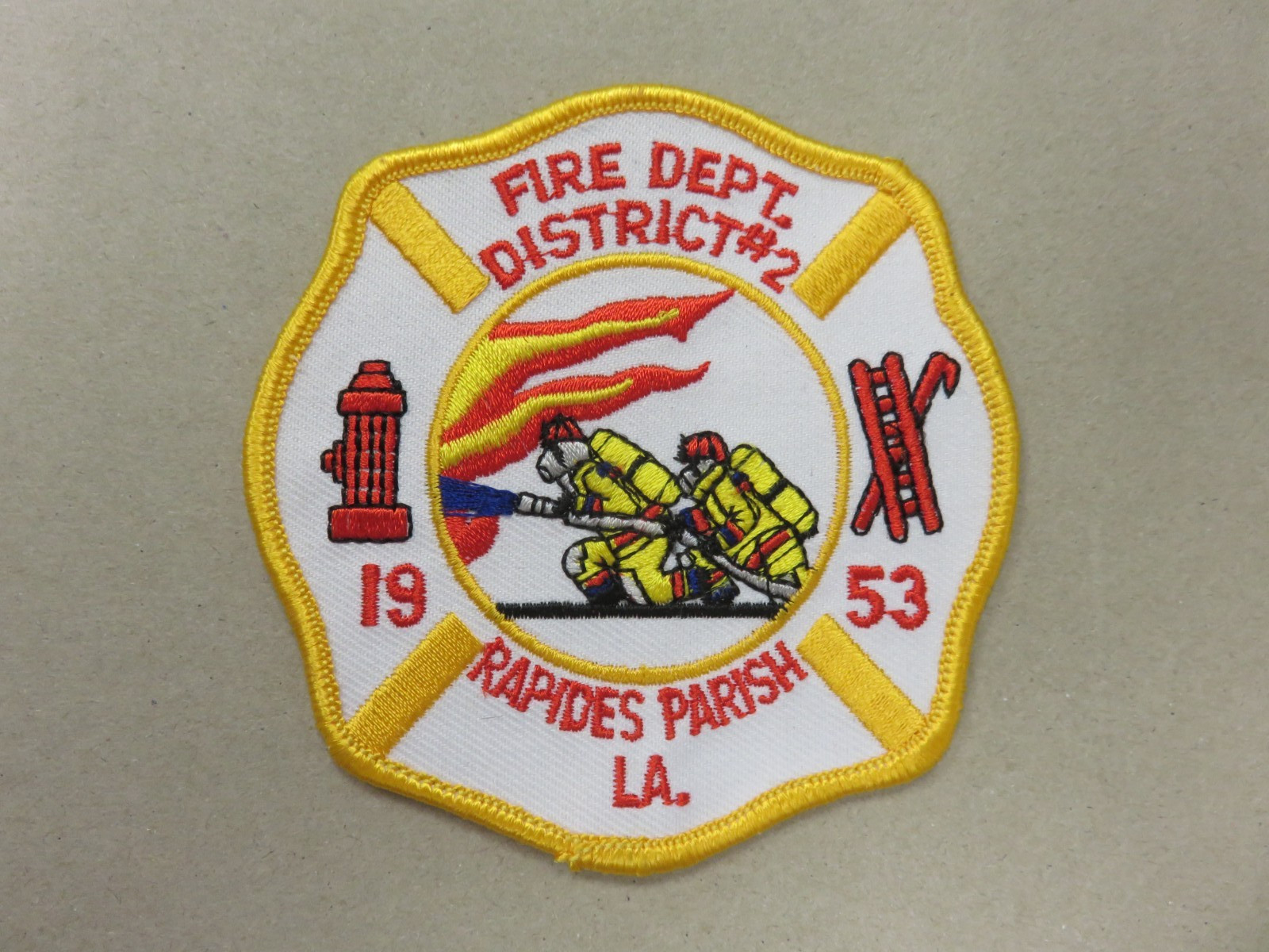 Rapides Parish, Fire Dept, District 2, Shoulder Patch