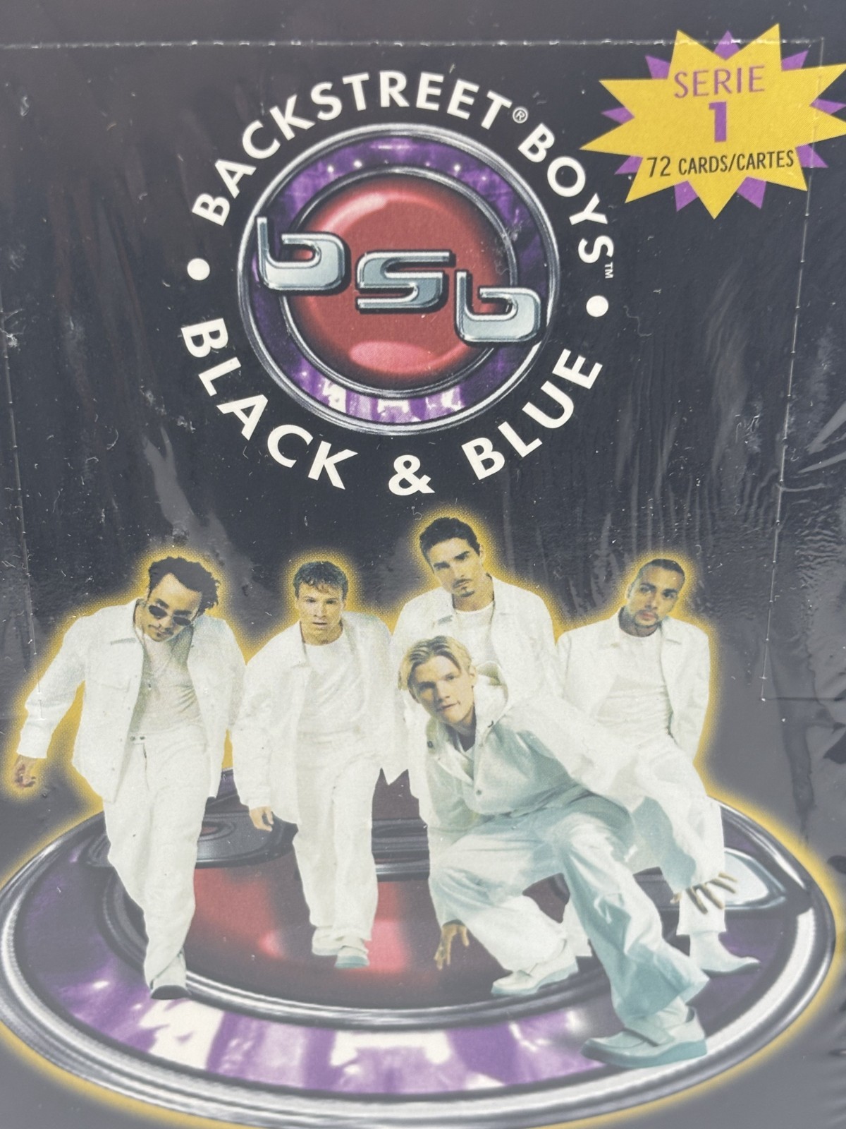 Vintage 2000 Winterland Backstreet Boys Black & Blue Photo Cards